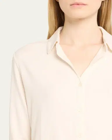 Majestic Filatures Soft Touch Semi-Relaxed Button-Front Shirt | Thumbnail 5 Majestic Filatures Soft Touch Semi-Relaxed Button-Front Shirt | Thumbnail 5