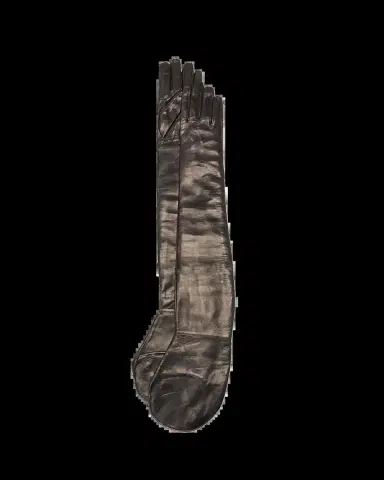 Jil Sander Patent Leather Shoulder Gloves | Thumbnail 2 Jil Sander Patent Leather Shoulder Gloves | Thumbnail 2