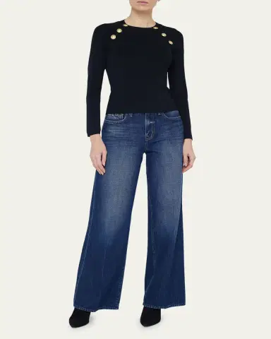 L'Agence Gretchen Crewneck Pullover | Thumbnail 2