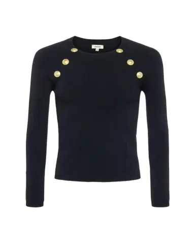 L'Agence Gretchen Crewneck Pullover | Thumbnail 1
