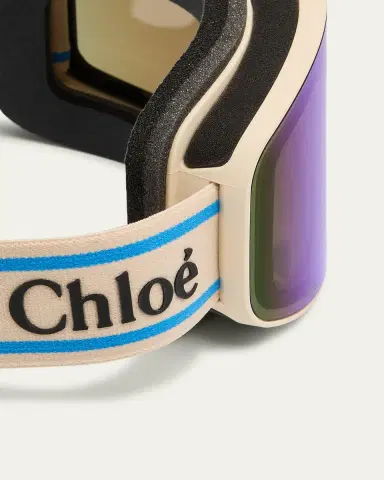 Chloé Logo Injection Plastic Ski Goggles | Thumbnail 4