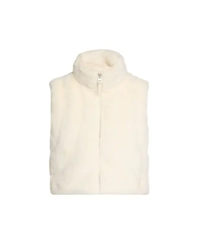Ginny Brushed Faux Fur Quilted Vest