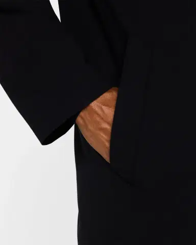 Giorgio Armani Men's Crepe Wool Topcoat | Thumbnail 4