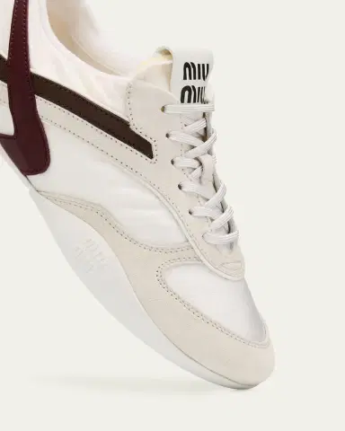 Miu Miu Colorblock Nylon Tech Runner Sneakers | Thumbnail 5