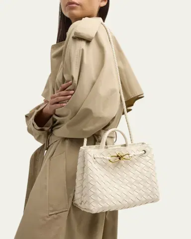 Bottega Veneta Andiamo Small Leather Top-Handle Bag | Thumbnail 6
