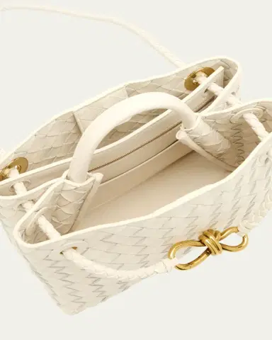 Bottega Veneta Andiamo Small Leather Top-Handle Bag | Thumbnail 8
