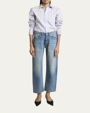 Victoria Beckham Bernie Relaxed Jeans | Thumbnail 2 Victoria Beckham Bernie Relaxed Jeans | Thumbnail 2