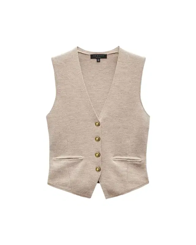 Ella Wool-Blend Vest