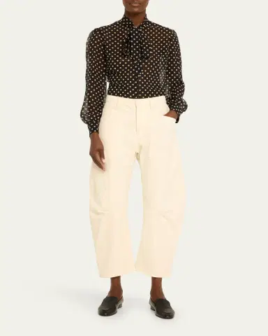 Nili Lotan Shon Wide-Leg Pants | Thumbnail 2