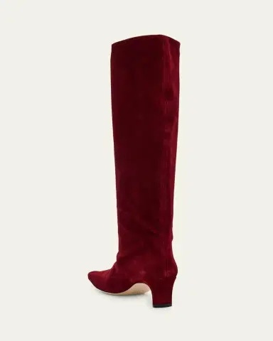 STAUD Wally Suede Knee-High Boots | Thumbnail 4 STAUD Wally Suede Knee-High Boots | Thumbnail 4