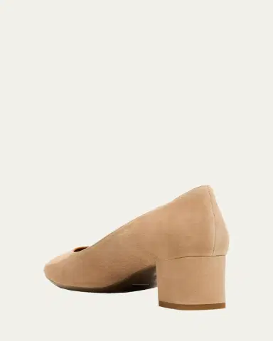 Aquatalia 45mm Pasha Suede Pumps | Thumbnail 2