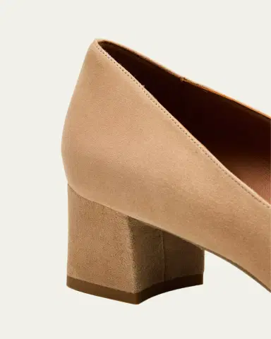 Aquatalia 45mm Pasha Suede Pumps | Thumbnail 3