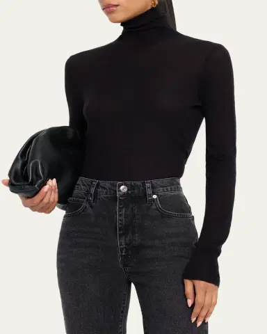 FRAME Slim Wool Turtleneck | Thumbnail 4