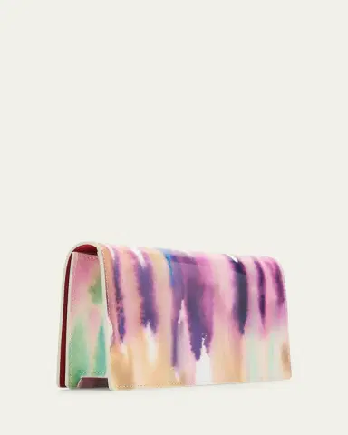 Christian Louboutin Bettina Tie Dye Wallet on Chain in Leather | Thumbnail 3
