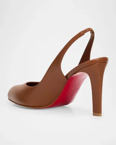 Christian Louboutin 85mm Fannylove Leather Slingback Pumps | Thumbnail 4 Christian Louboutin 85mm Fannylove Leather Slingback Pumps | Thumbnail 4