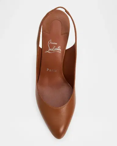 Christian Louboutin 85mm Fannylove Leather Slingback Pumps | Thumbnail 6 Christian Louboutin 85mm Fannylove Leather Slingback Pumps | Thumbnail 6