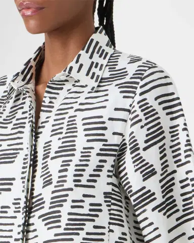 Akris Dance Movements Linen Toile Blouse | Thumbnail 4 Akris Dance Movements Linen Toile Blouse | Thumbnail 4