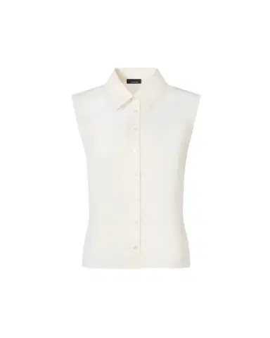 Akris Cotton Voile Button-Down Fitted Shirt | Thumbnail 1 Akris Cotton Voile Button-Down Fitted Shirt | Thumbnail 1