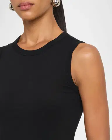 SLVRLAKE Crewneck Cotton Tank Top | Thumbnail 4