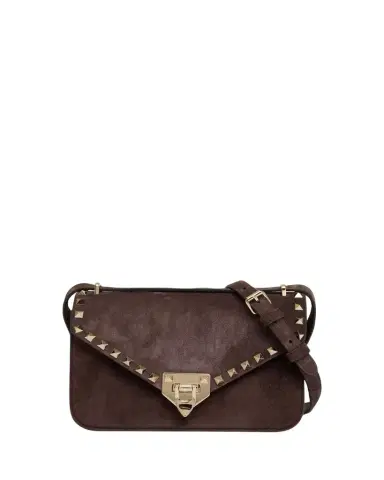 Valentino Garavani Rockstud Suede Shoulder Bag | Thumbnail 1