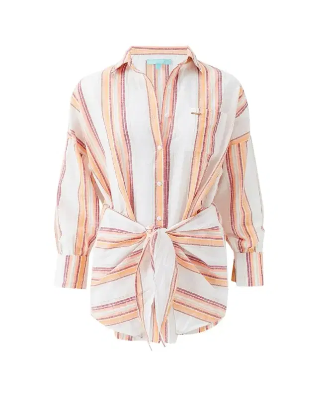 Sara Mini Shirtdress Coverup