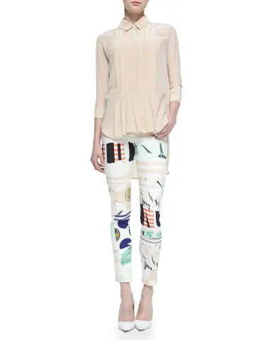 Christopher Esber Tortoiseshell Chain Jersey Top | Thumbnail 6 Christopher Esber Tortoiseshell Chain Jersey Top | Thumbnail 6
