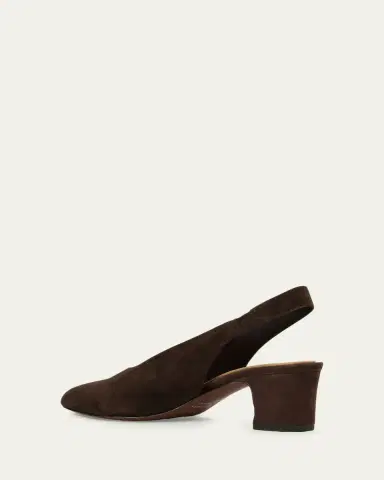 Aquatalia 50mm Trevi Suede Slingback Pumps | Thumbnail 4