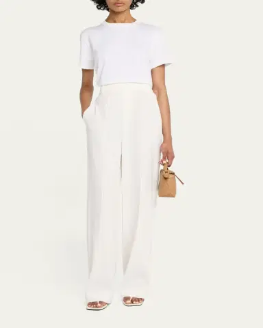 Vince Joan High-Rise Pull-On Linen Pants | Thumbnail 2