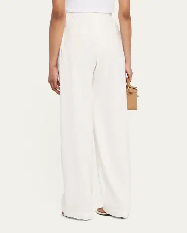 Vince Joan High-Rise Pull-On Linen Pants | Thumbnail 3