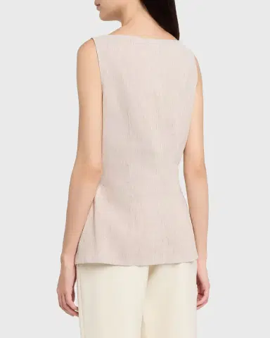 Theory Boat-Neck Cutaway Vest | Thumbnail 2