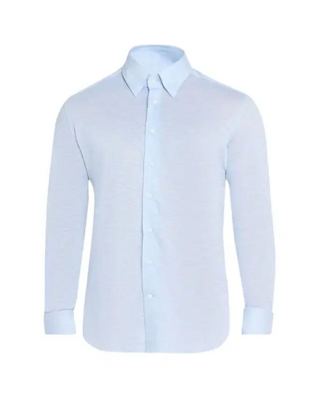 Men's Cotton Pique Jersey Dress Shirt