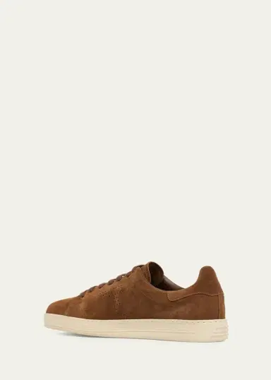 Tom Ford Men's Warwick Suede Low-Top Sneakers | Thumbnail 9 Tom Ford Men's Warwick Suede Low-Top Sneakers | Thumbnail 9