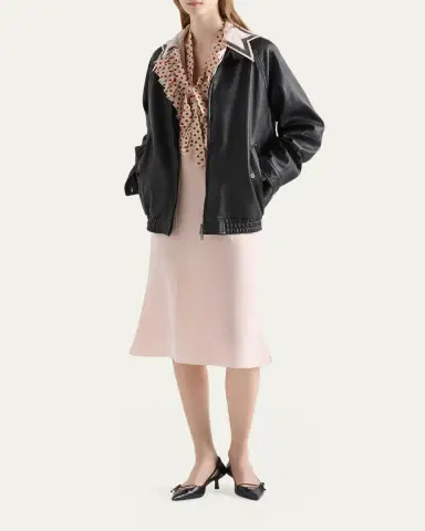 Prada Nappa Leather Jacket | Thumbnail 2 Prada Nappa Leather Jacket | Thumbnail 2