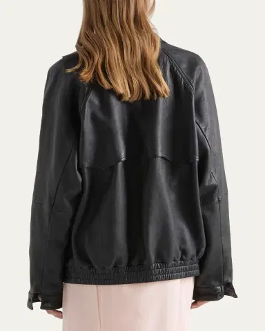 Prada Nappa Leather Jacket | Thumbnail 3 Prada Nappa Leather Jacket | Thumbnail 3