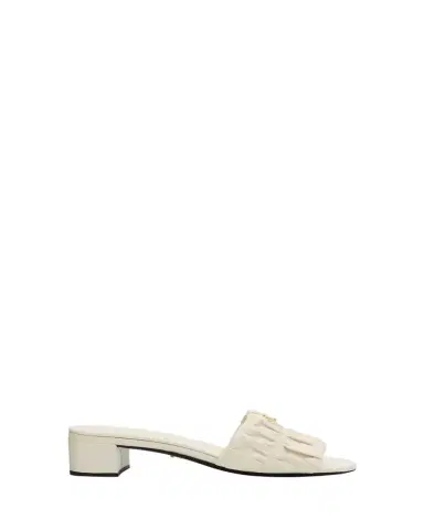 Prada 35mm Matelasse Nappa Leather Block-Heel Sandals | Thumbnail 1 Prada 35mm Matelasse Nappa Leather Block-Heel Sandals | Thumbnail 1