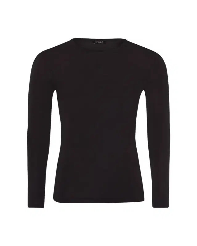 Woolen Silk Long-Sleeve Shirt