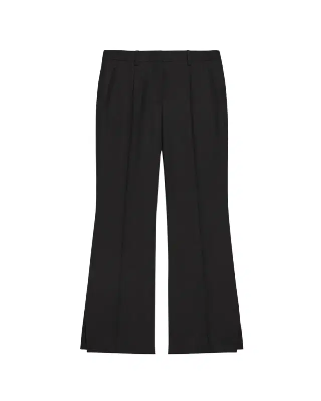 Helmut Lang Vented Wool Bootcut Pants