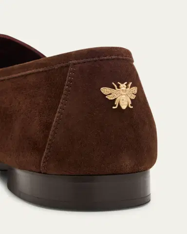 Bougeotte Suede Penny Loafers | Thumbnail 5