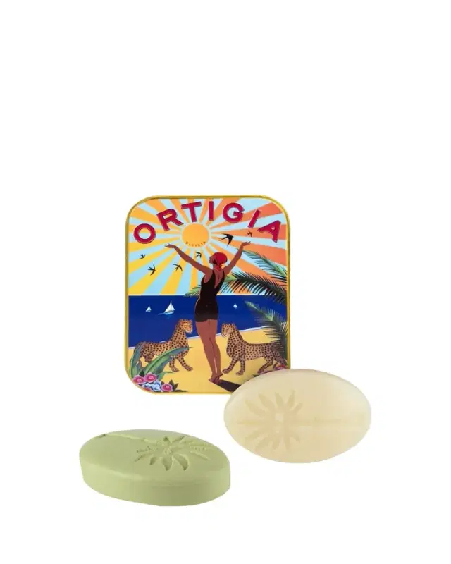 ORTIGIA City Bar Soap Tin, 2 x 0.9 oz.