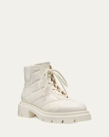 Stuart Weitzman Hudson Quilted Leather Hiker Booties | Thumbnail 2