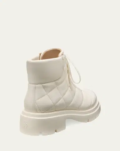Stuart Weitzman Hudson Quilted Leather Hiker Booties | Thumbnail 3