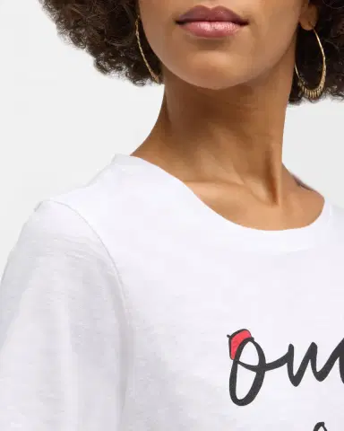 Cinq à Sept Oui Oui Shrunken Short-Sleeve T-Shirt | Thumbnail 4