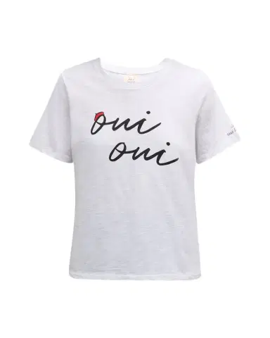 Cinq à Sept Oui Oui Shrunken Short-Sleeve T-Shirt | Thumbnail 1