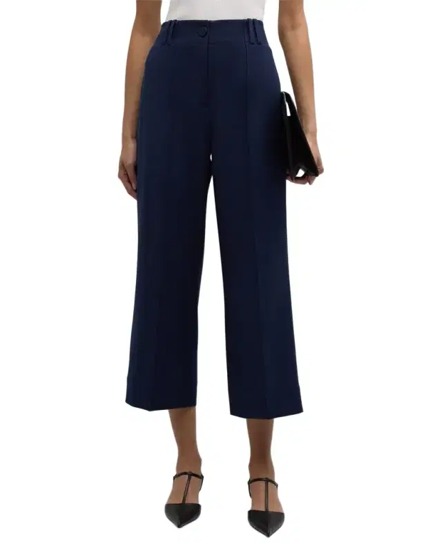 The Brigid Straight-Leg Culotte Pants