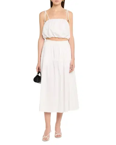 Solid & Striped The Ivy Midi Skirt | Thumbnail 1 Solid & Striped The Ivy Midi Skirt | Thumbnail 1