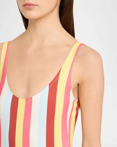 Solid & Striped The Anne-Marie Striped One-Piece Swimsuit | Thumbnail 3 Solid & Striped The Anne-Marie Striped One-Piece Swimsuit | Thumbnail 3