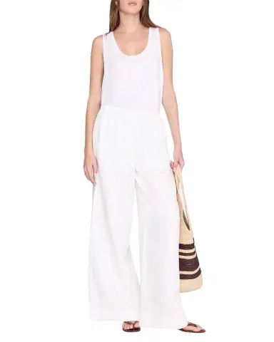 Anine Bing Roslyn Wide-Leg Pants | Thumbnail 1
