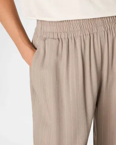 Golden Goose Pull-On Wool-Blend Pinstripe Pants | Thumbnail 3