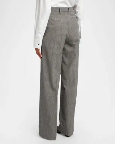 Golden Goose Journey Prince of Wales Wool Pants | Thumbnail 2