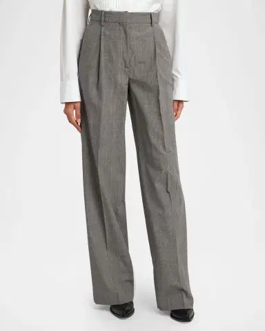 Golden Goose Journey Prince of Wales Wool Pants | Thumbnail 3